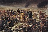 Napoleon Canvas Paintings - Napoleon on the Battlefield of Eylau